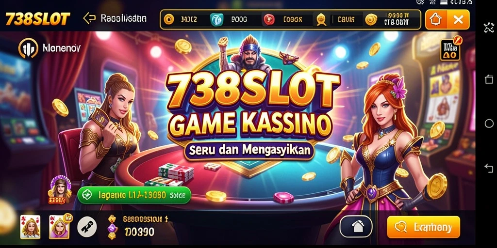 Tampilan gameplay seru dan menarik di 738SLOT.