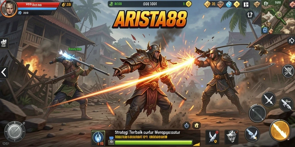 Tampilan gameplay menarik ARISTA88 yang penuh strategi.