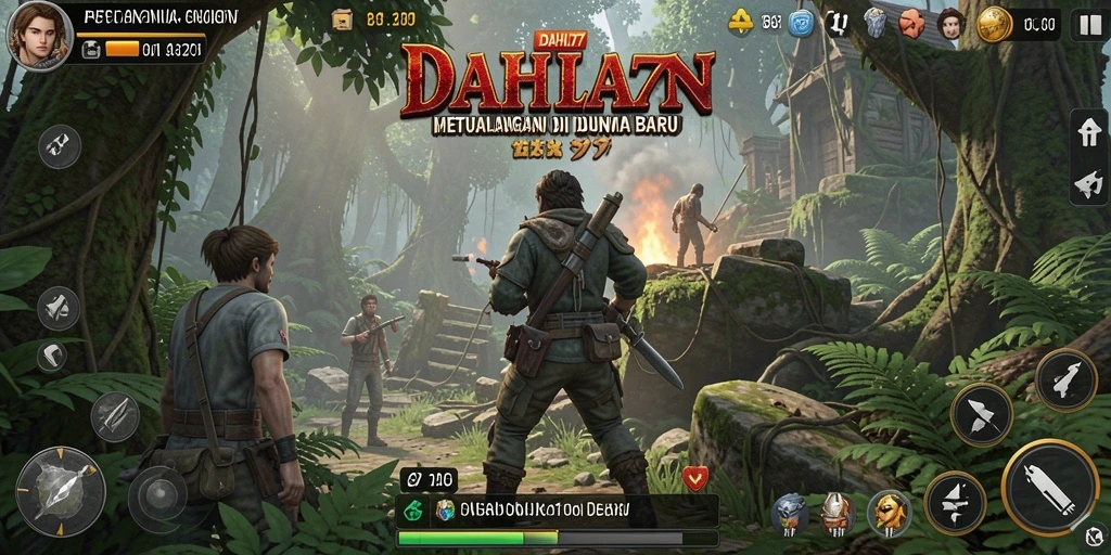 Tampilan gameplay menarik dari DAHLIA77 dalam petualangan menegangkan.