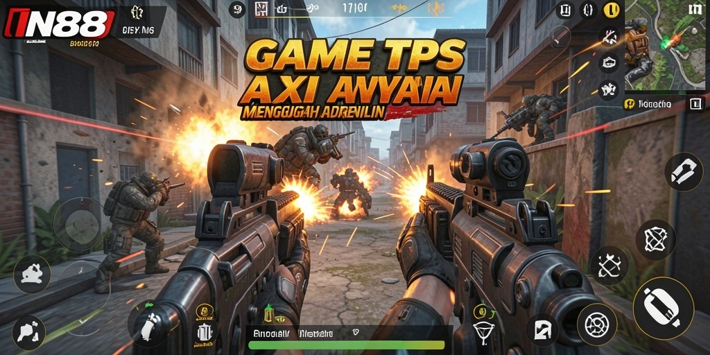 Gameplay intens dengan grafis luar biasa dari IN88.