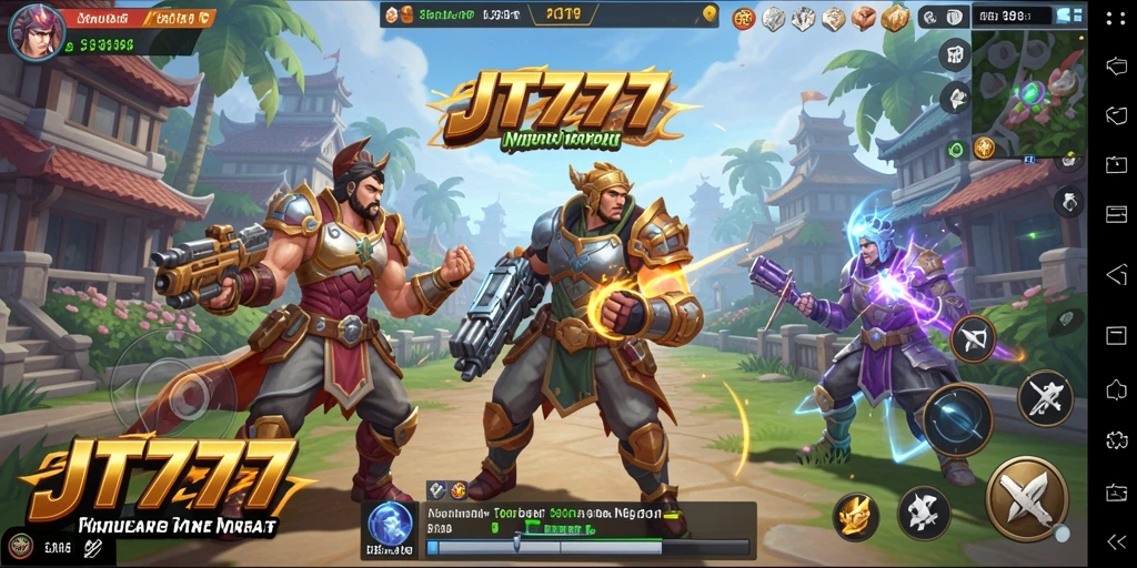 Tampilan gameplay JT777 yang menarik dan realistis dalam simulasi.