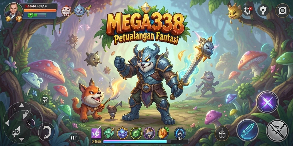 Tampilan menarik dari gameplay petualangan MEGA338.