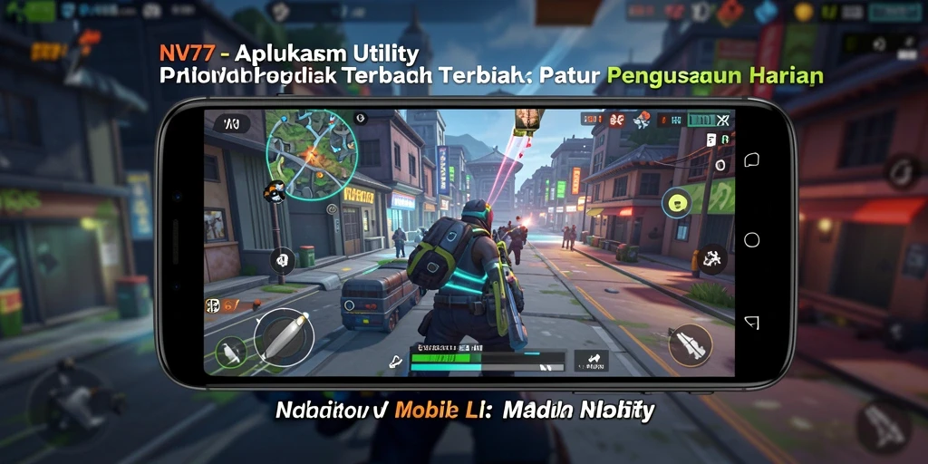 Tampilan antarmuka NV77 yang sederhana dan intuitif.