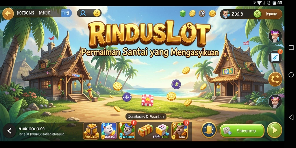 Tampilan menarik dengan gameplay santai yang menyenangkan.