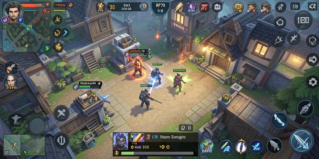 Tampilan gameplay menarik dengan strategi mendalam di RP79.