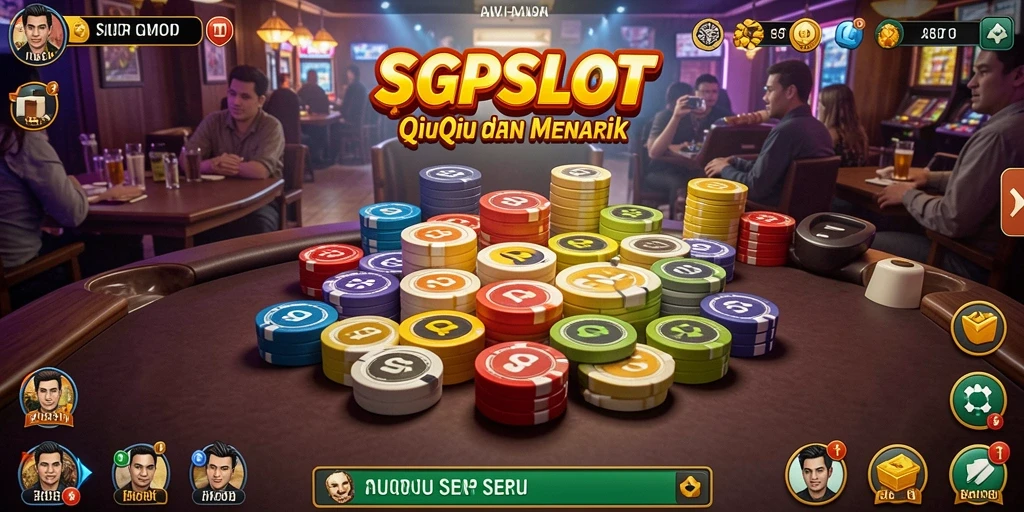 Tampilan gameplay seru dari SGPSLOT saat bermain QiuQiu.