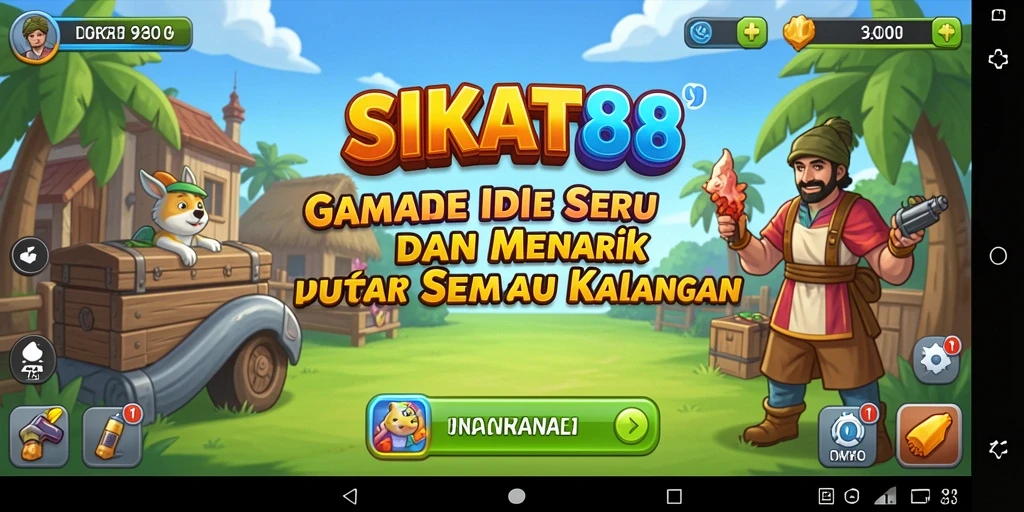 Tampilan gameplay SIKAT88 yang mengasyikkan dan penuh warna.