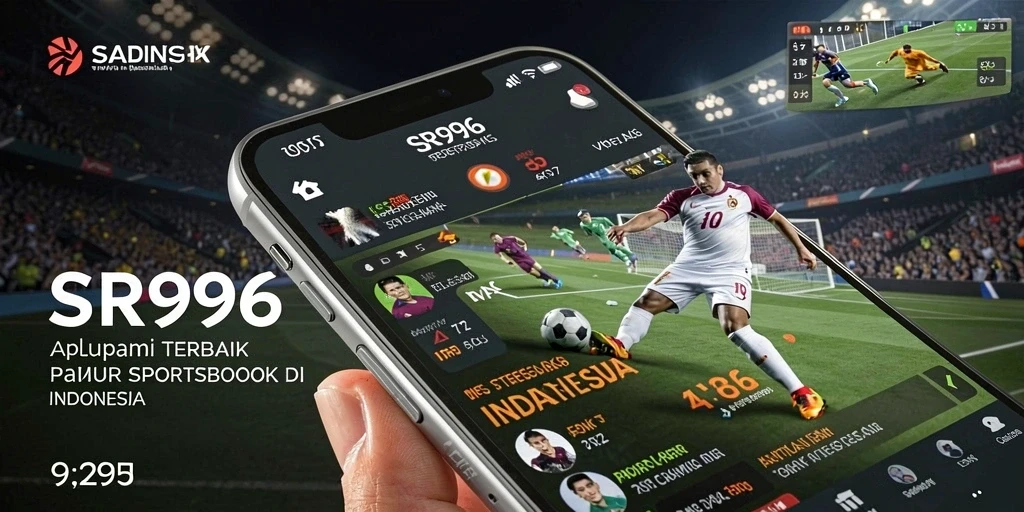 Tampilan gameplay menarik dari SR996 di aplikasi Sportsbook.