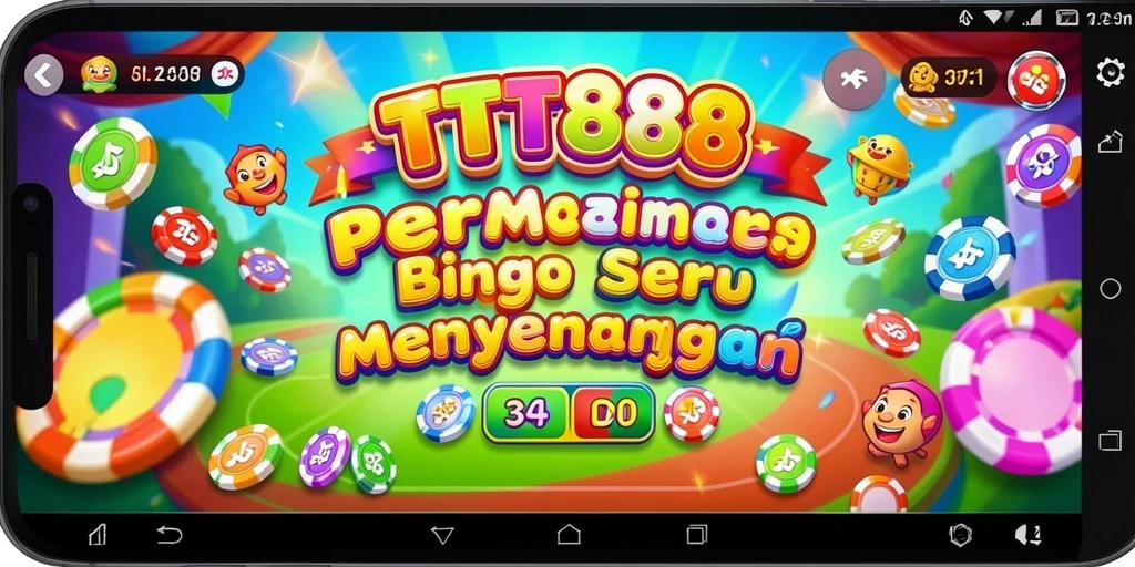 Screenshot permainan Bingo TTT888 yang menampilkan gameplay yang seru.