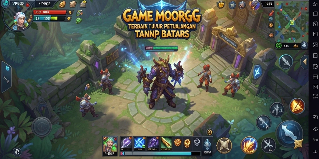 Screenshot gameplay seru di dunia MMORPG VIP805.